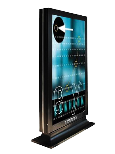 户外双面86寸液晶广告机